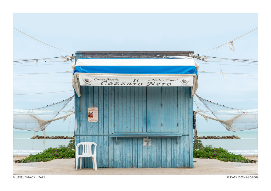 Mussel Shack, Italy - Print only