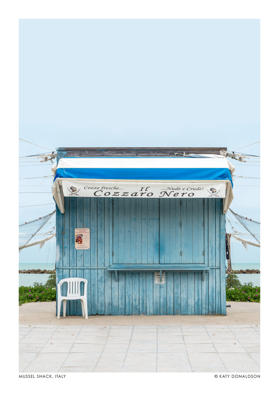 Mussel Shack, Italien - Print only
