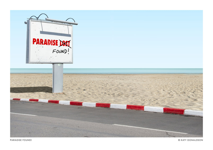 Paradijs Gevonden! - Print only