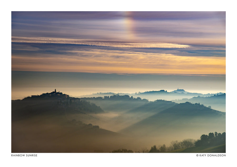 Lever de soleil arc-en-ciel - Print only