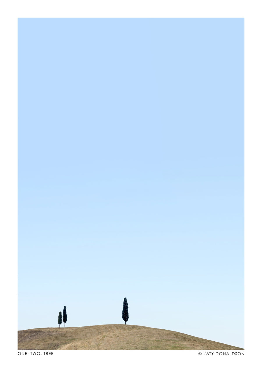 Un, Deux, Trois Portrait - Print only