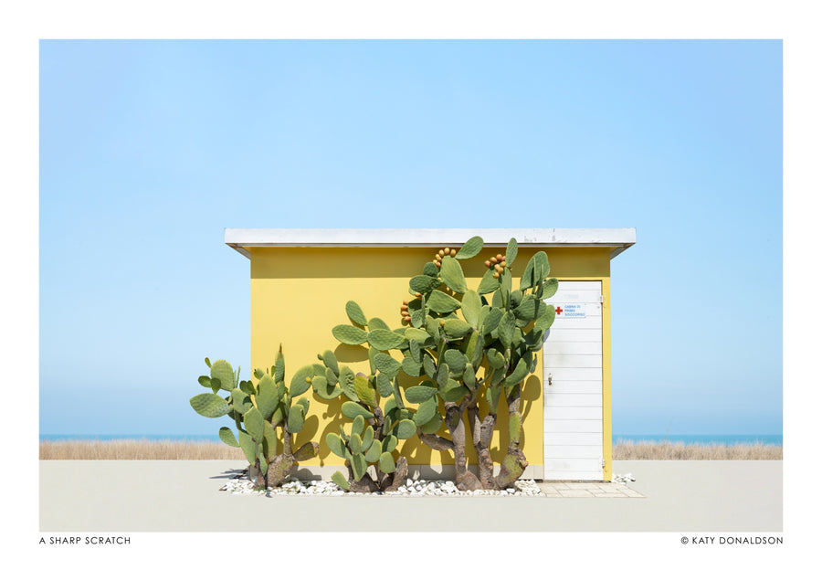 A Sharp Scratch Landscape - Print only