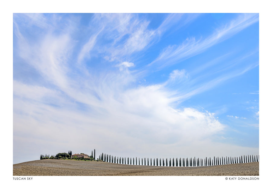 Toscaanse Hemellandschap - Print only