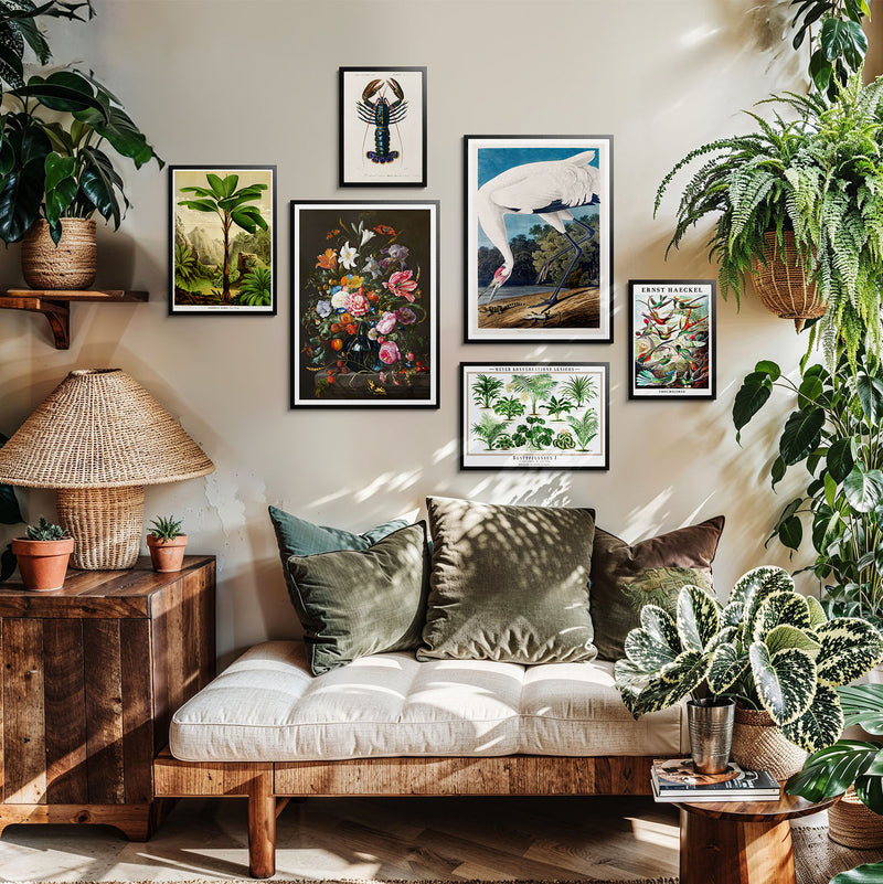 Mur de galerie botanique