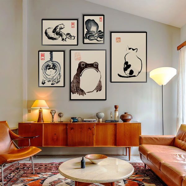 Matsumoto Hoji Gallery Wall