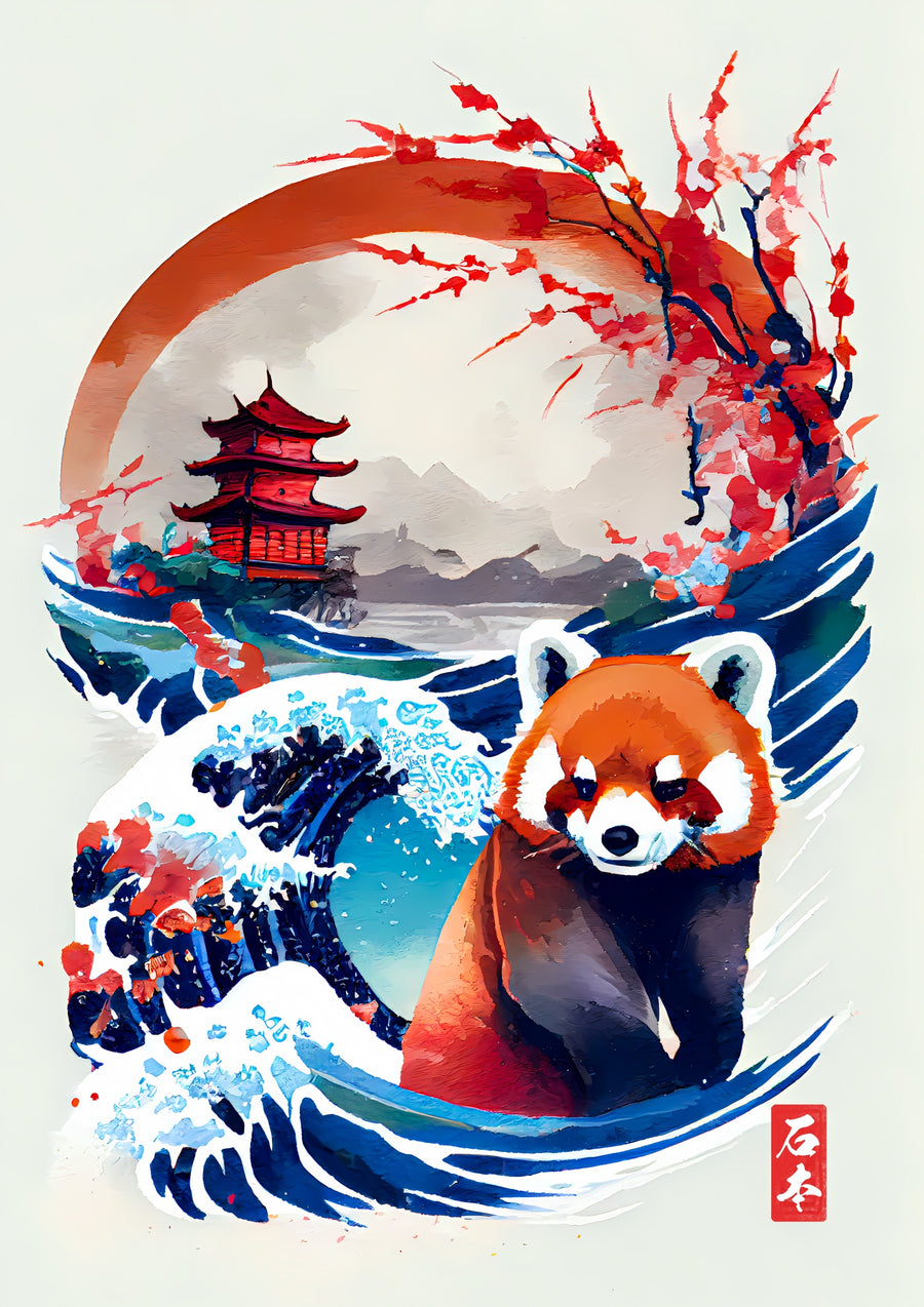 Red Panda - Print only