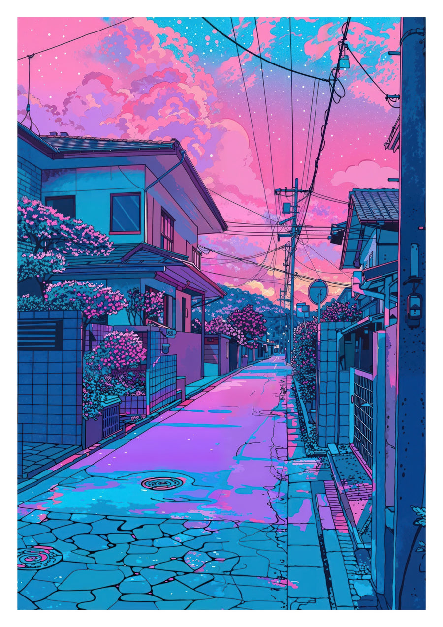Lo-fi Street - Print only