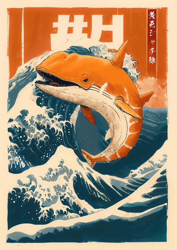 Great Orange Whale