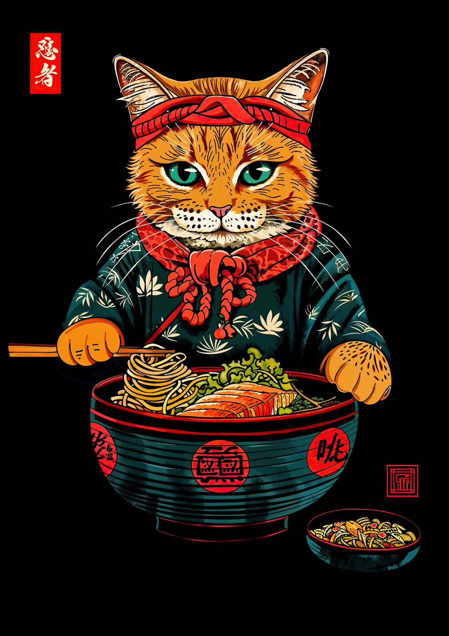 Ramen Kat - Print only