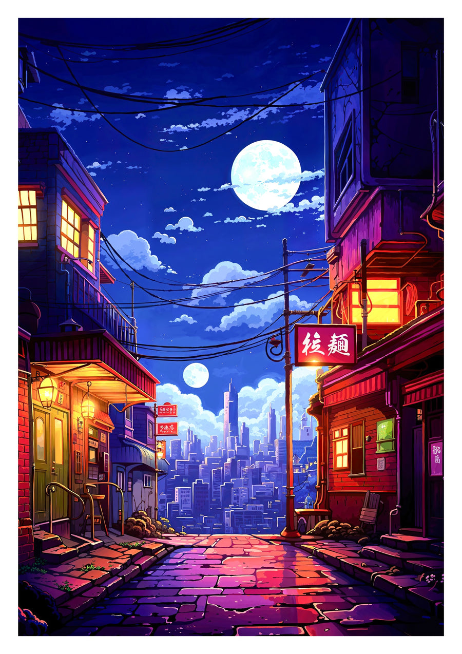 Ramen steegje - Print only