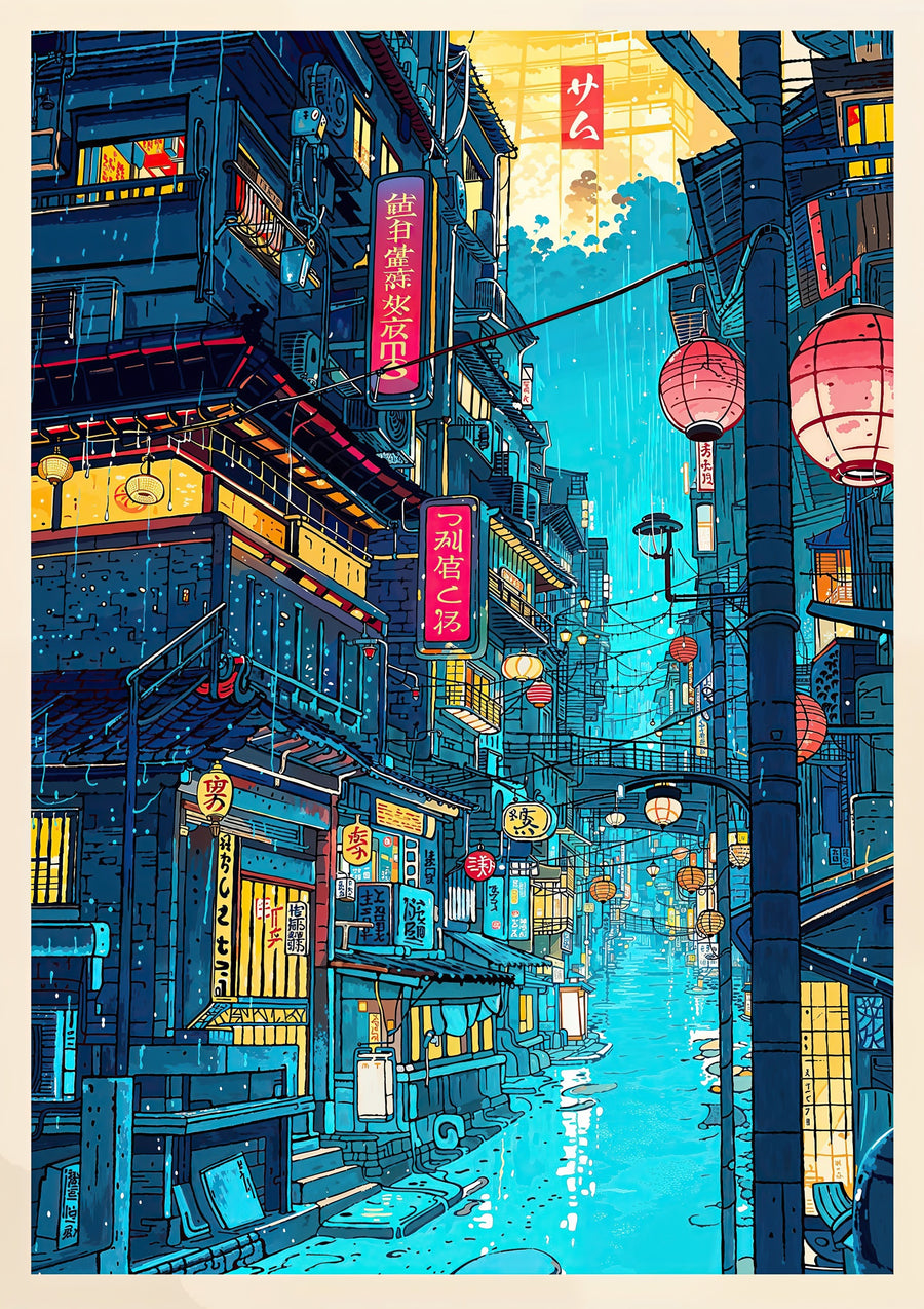 Neonstraße - Print only