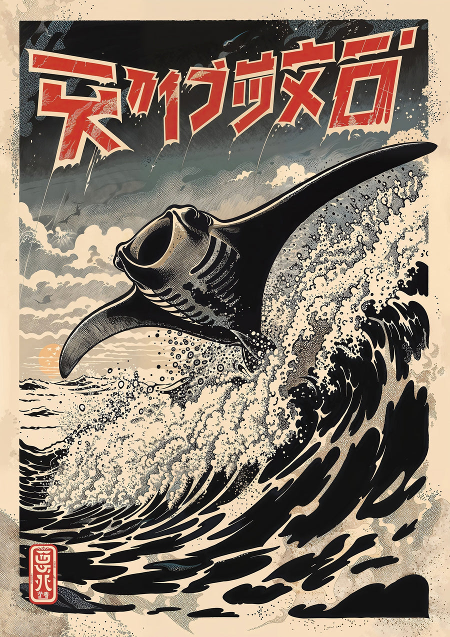 Der Große Mantarochen - Print only