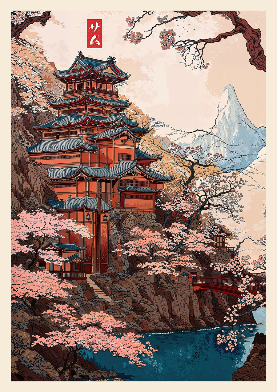 Yokohama slott - Print only