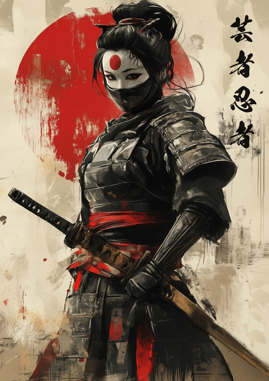 Geisha Ninja - Print only