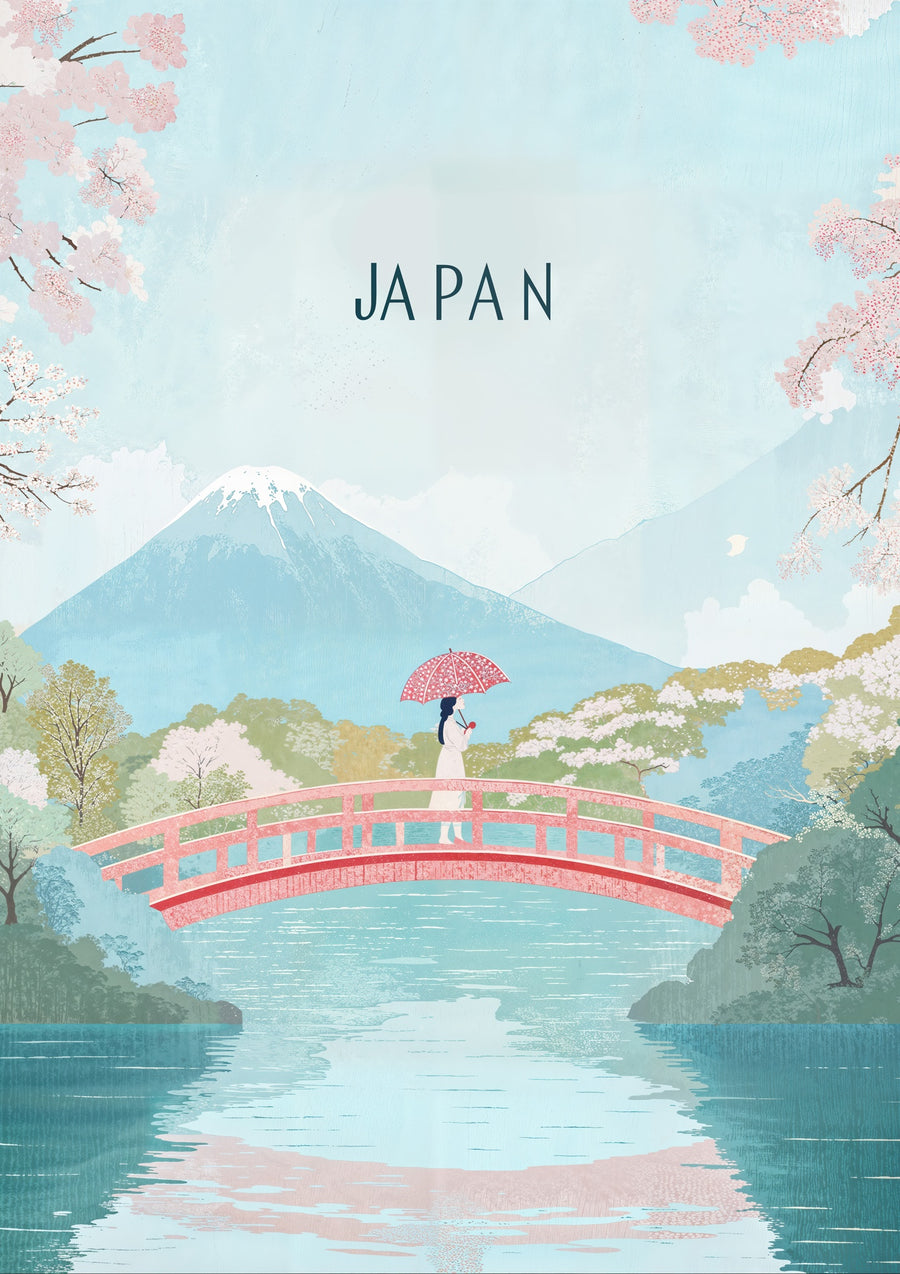 Pont de Tokyo Japon - Print only