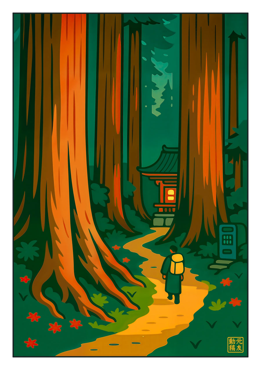 Une promenade dans les bois - Print only