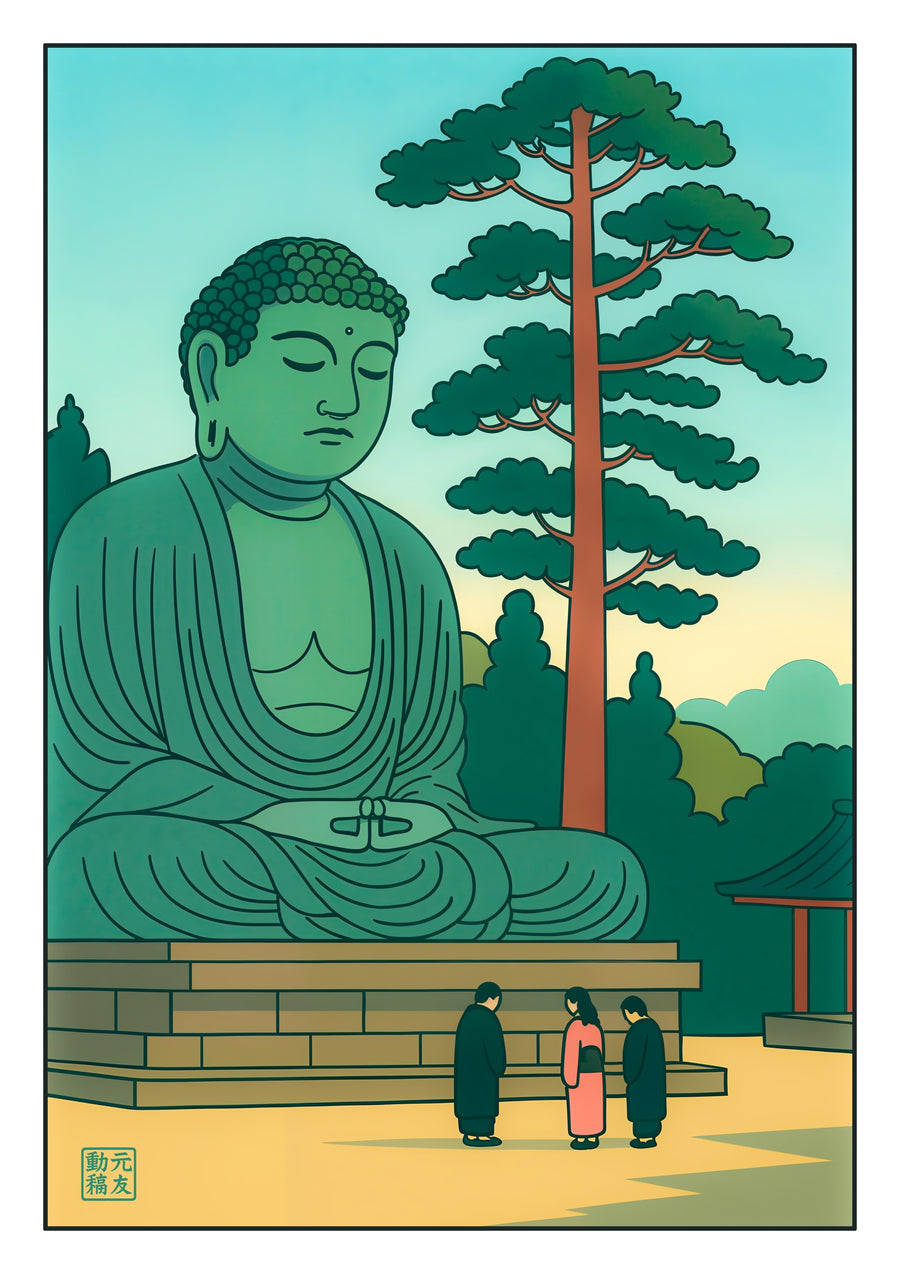 Une Rencontre avec le Bouddha - Print only