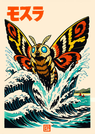 Great Wave of Mothra