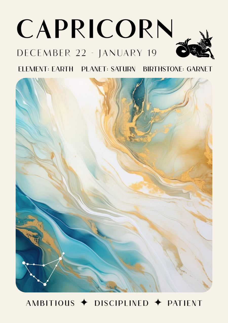 Capricorn - Print only