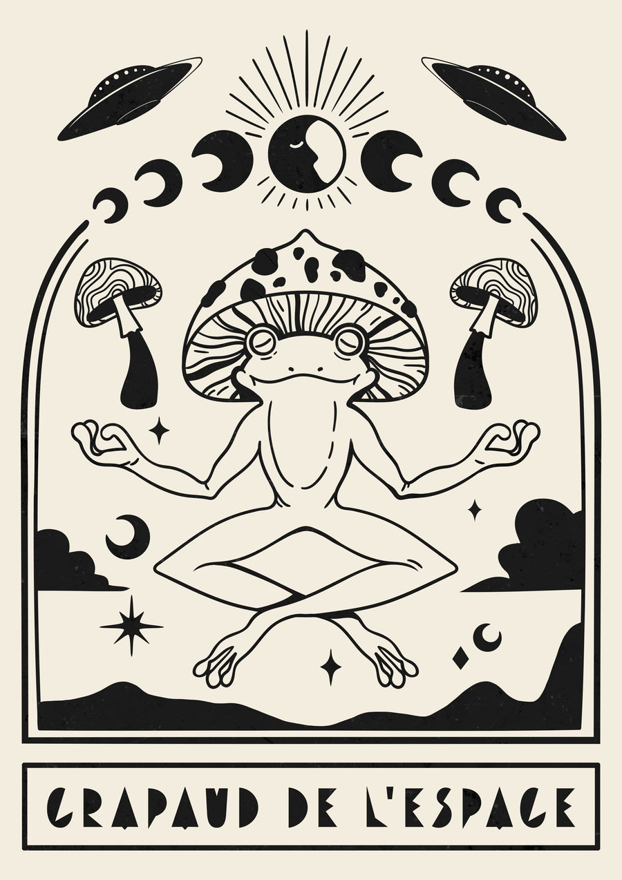 Space Toad - Print only