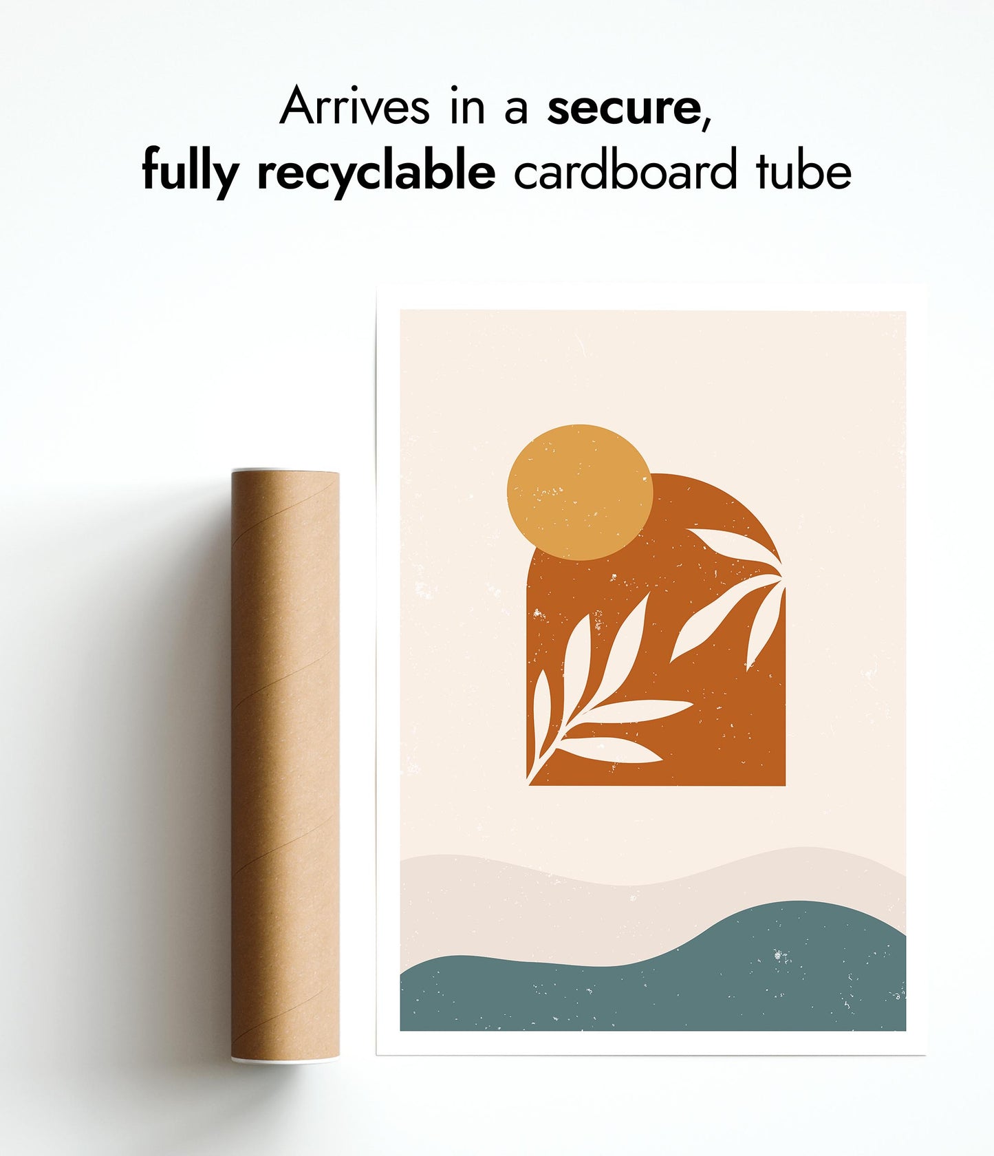 Sunrise in the Window Above the Sea