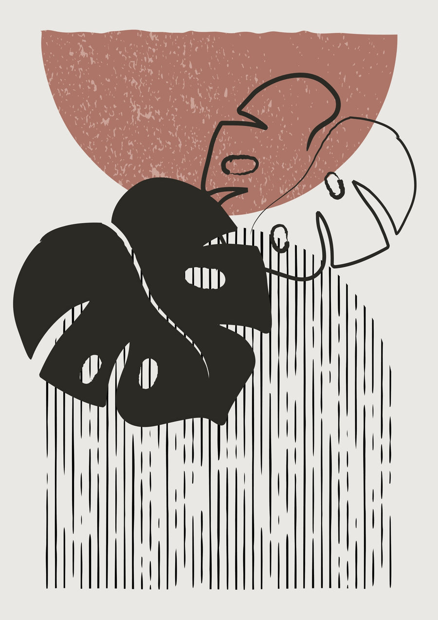 Monstera - Print only