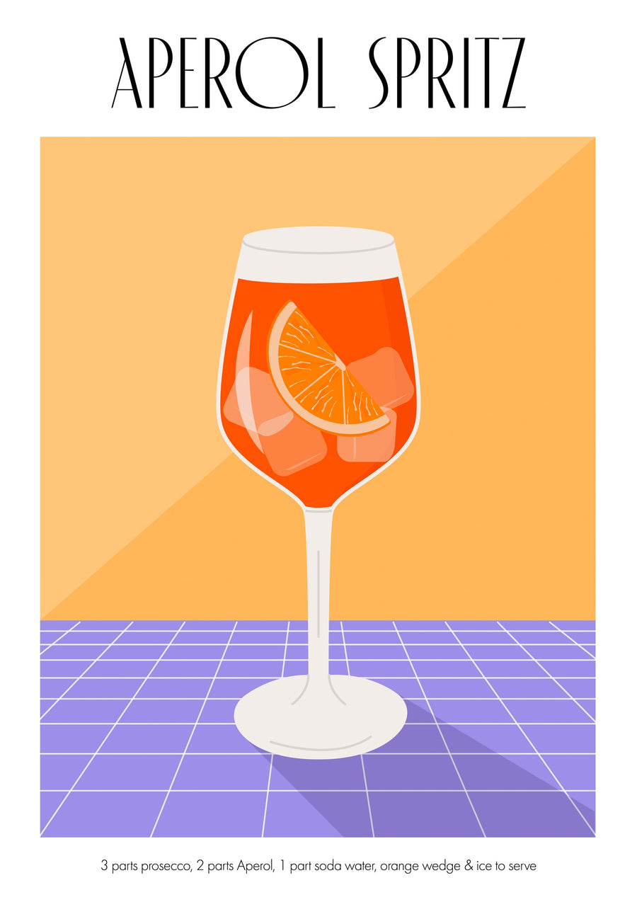 Aperol Spritz - Print only