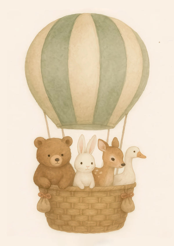 Animaux de montgolfière