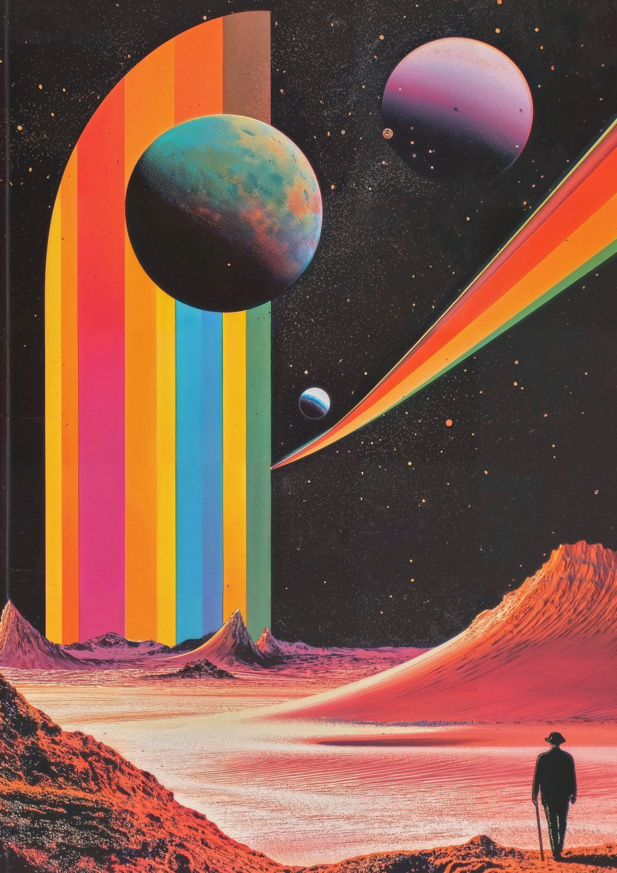 Graphic Space Beams II - Print only
