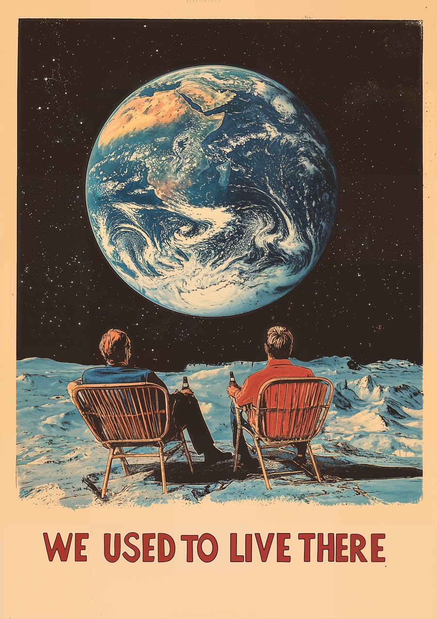 Sieste Spatiale - Print only