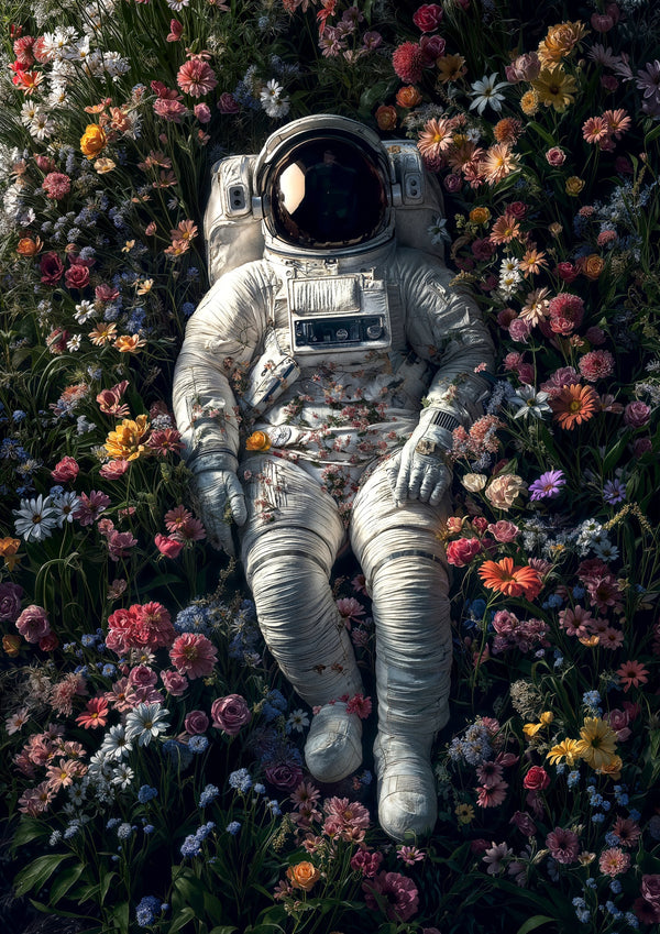 Astronaute Fleur