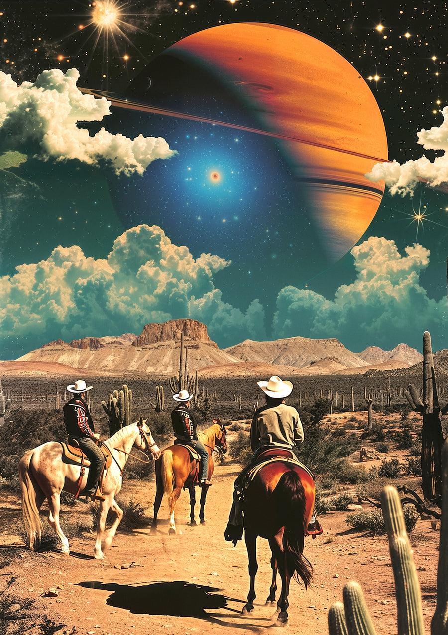 Space Cowboys II - Print only