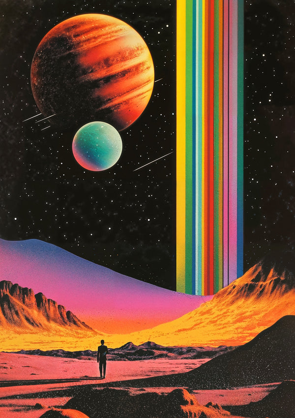 Graphic Space Beams IV