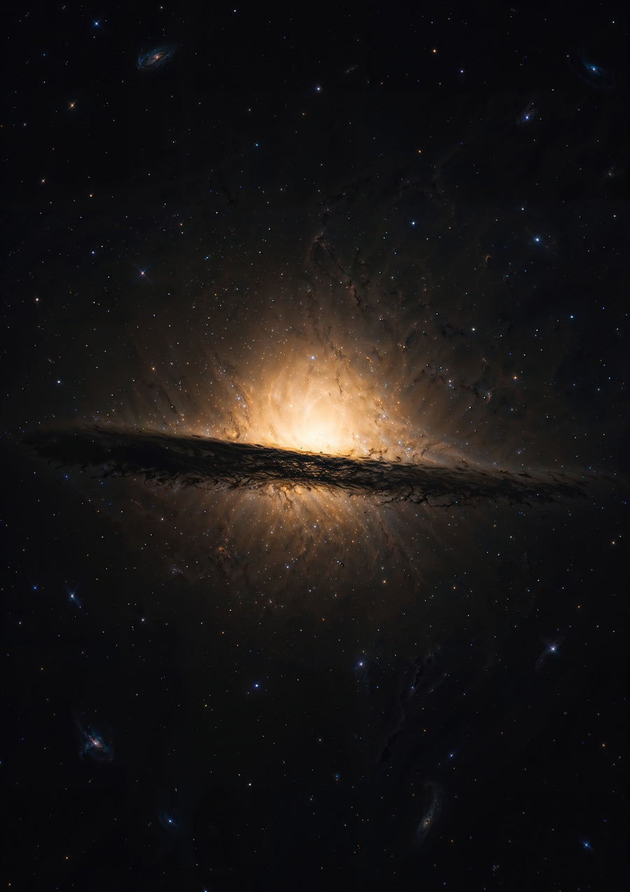 Galaxie Sombrero - Hubble - Print only