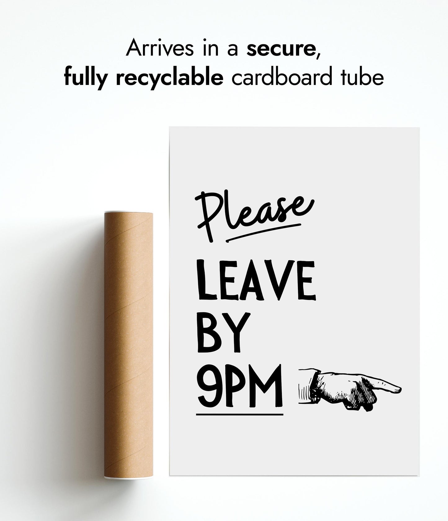 Bitte verlassen Sie bis 21 Uhr, Black