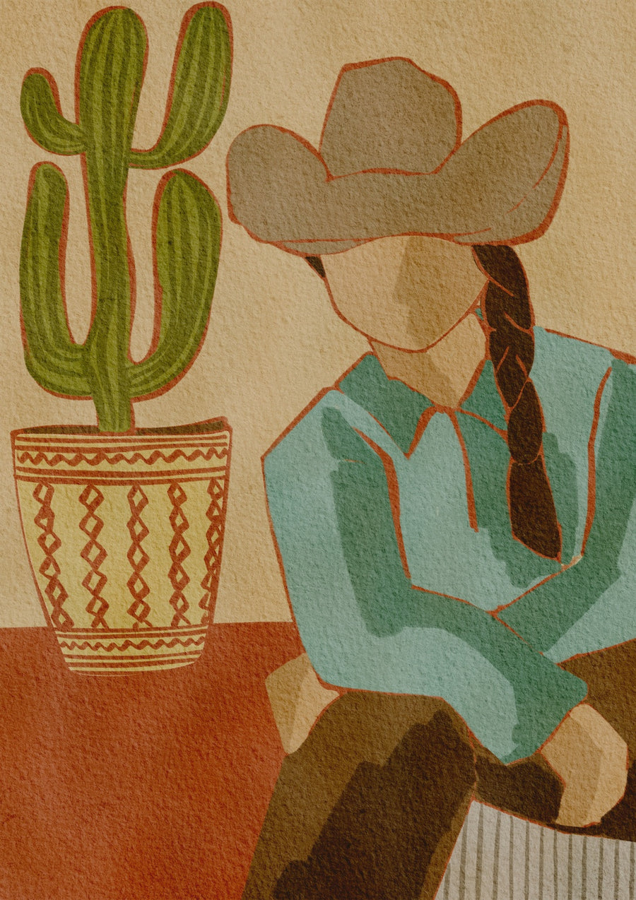 Cowgirl - Print only