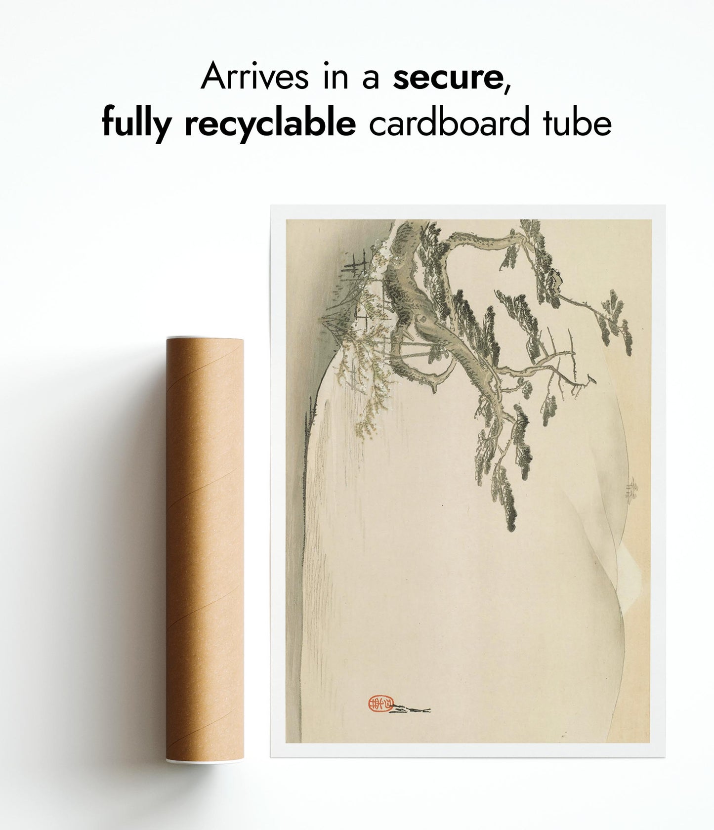 A Single Tree on Mount Fuji