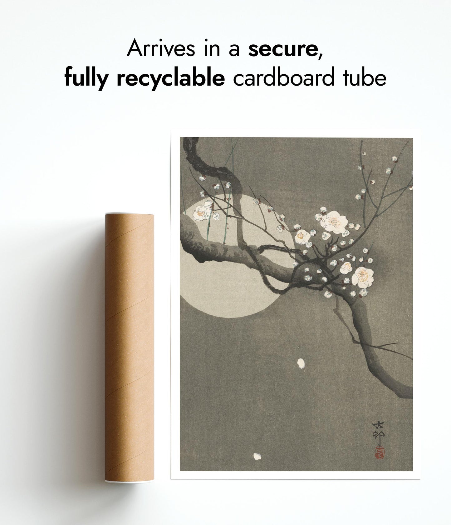 Flowering Plum & Moon