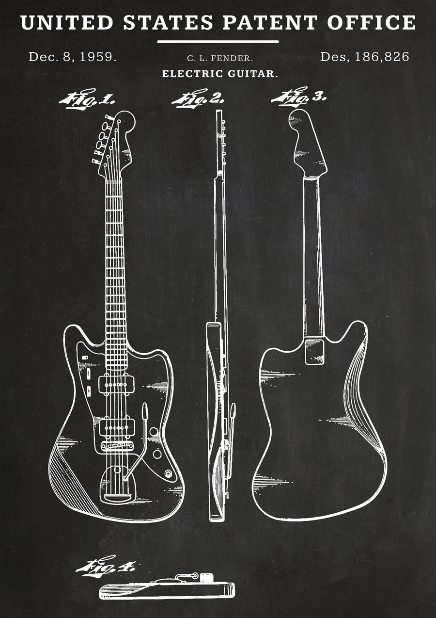 Fender Jaguar - Print only