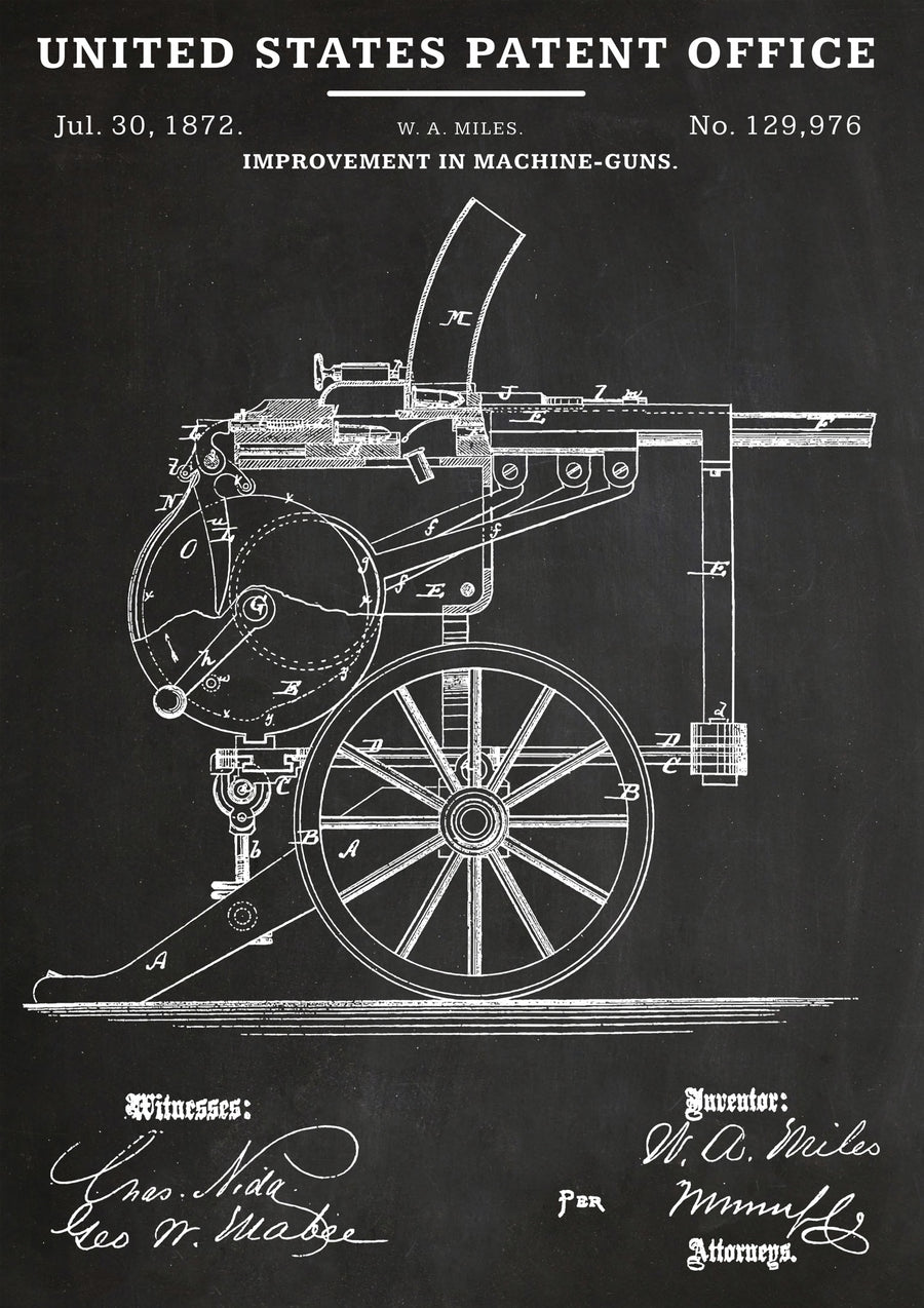 1872 Mitrailleur - Print only