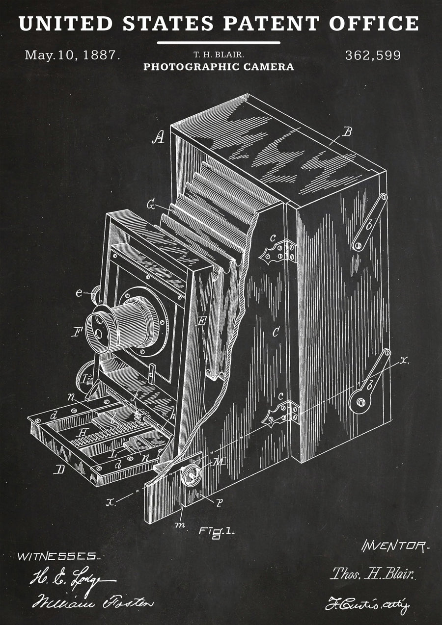 1887 Camera - Print only