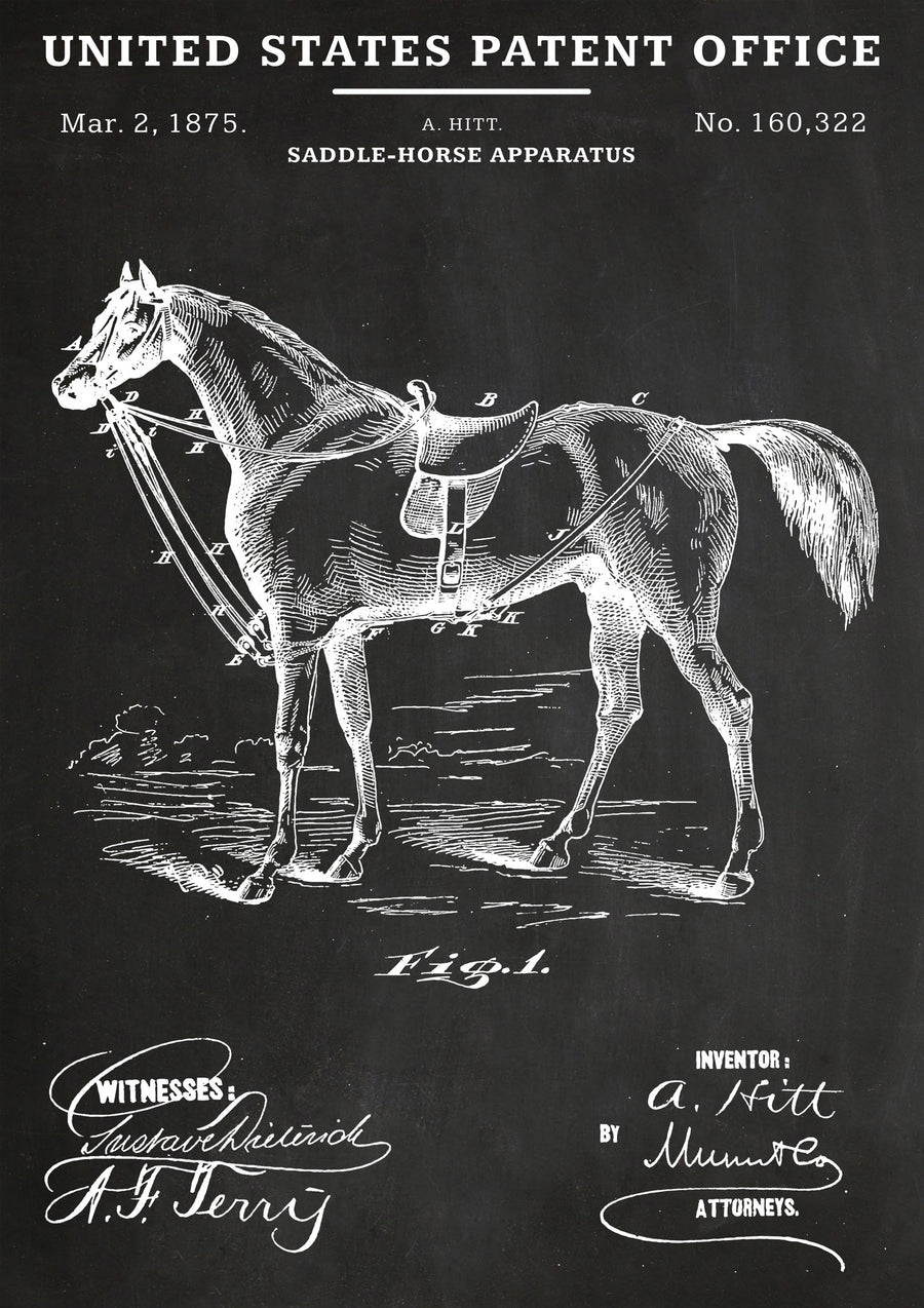 Appareil de selle - Print only