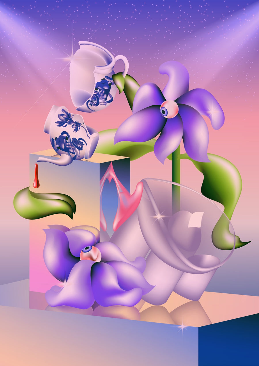 Teatime Coup - Print only