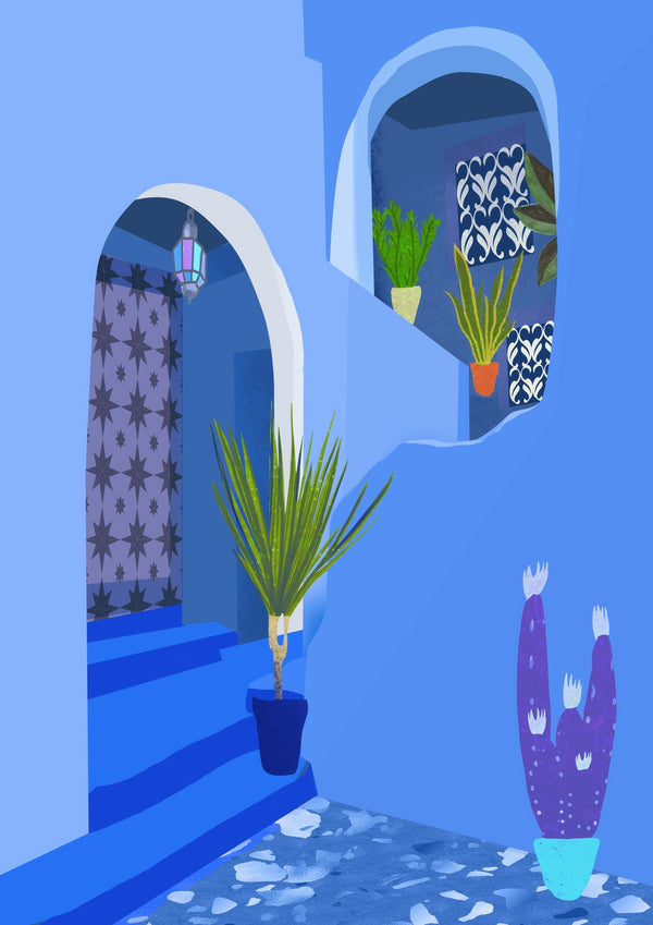 Blue Morocco