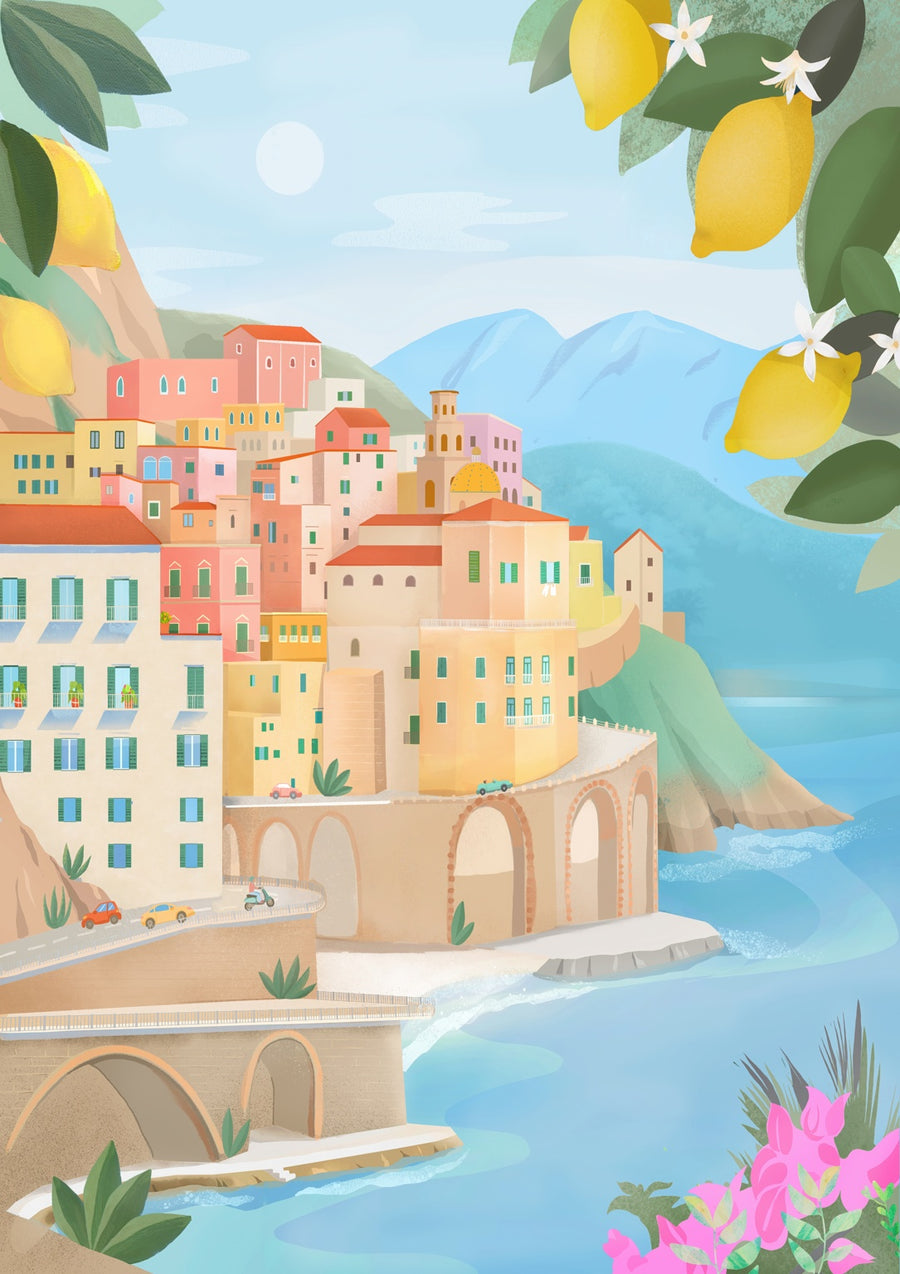 Amalfi Coast, Italy - Print only