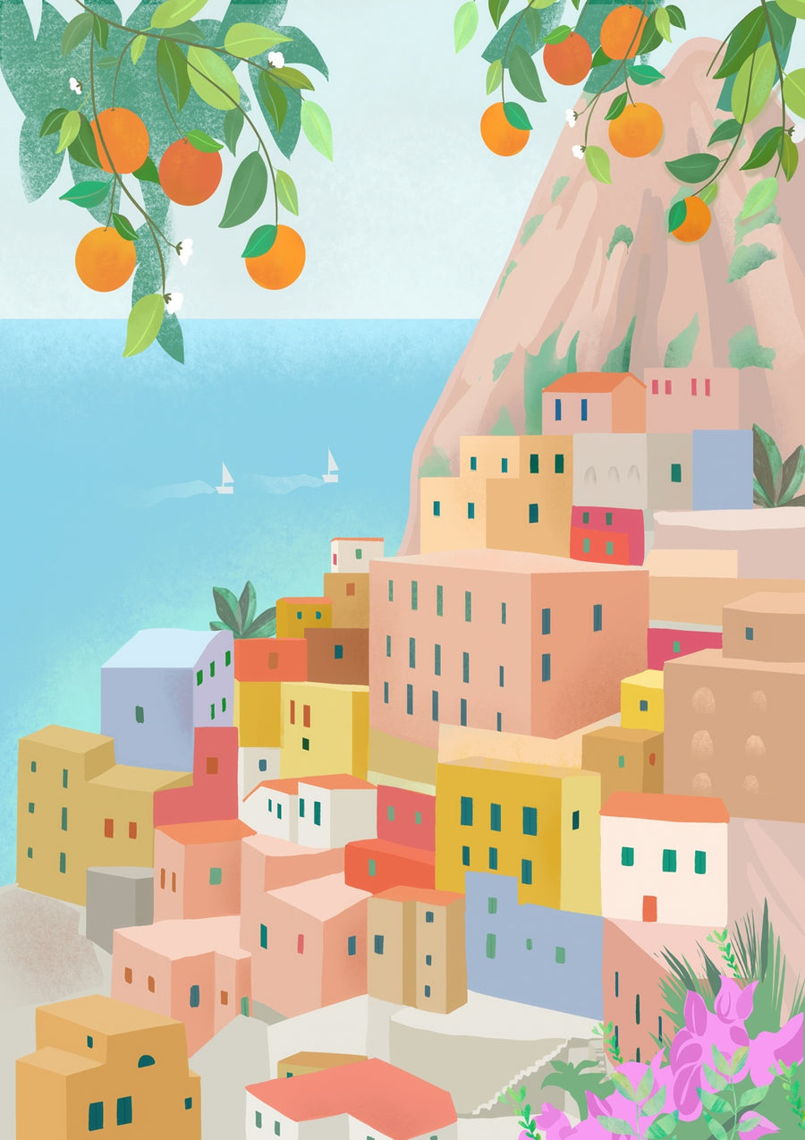 Amalfi - Print only