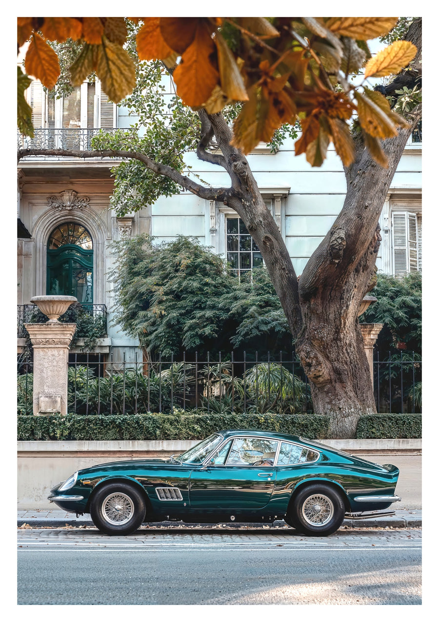Klassisk Kalifornien i Paris - Print only