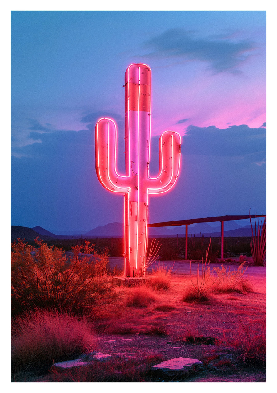 Cactus lumineux - Print only