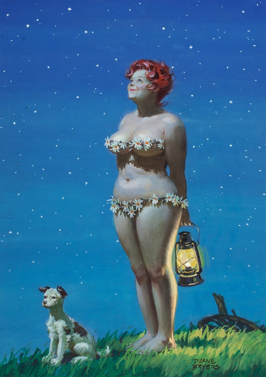 Hilda au clair de lune - Print only