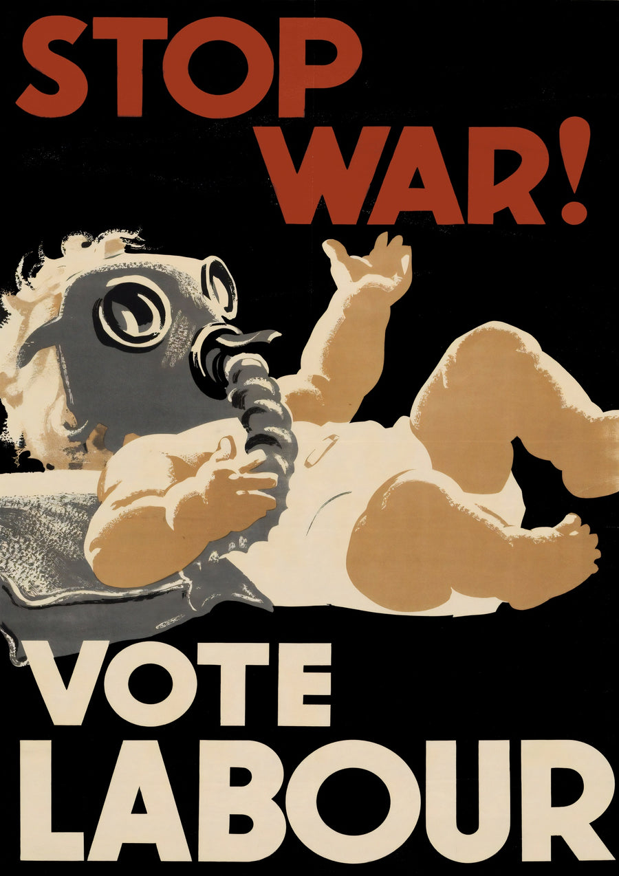 Stoppez la guerre, votez Labour - Print only